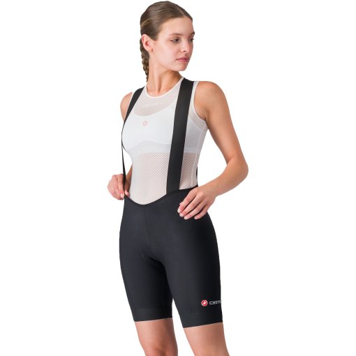 Photo produit de Castelli Cuissard à Bretelles Court Femme - Endurance - noir 010