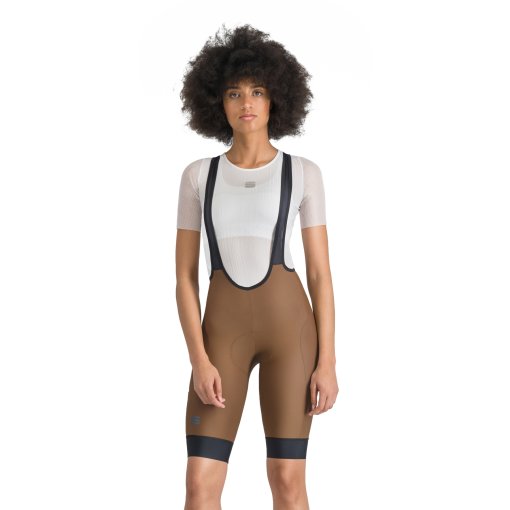 Foto de Sportful Culotte Corto con Tirantes Ciclismo Mujer - Giara 2 - 242 Coffee Brown