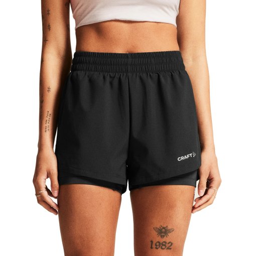 Foto de CRAFT Pantalones Cortos Mujer - ADV Essence 2 2en1 - Negro