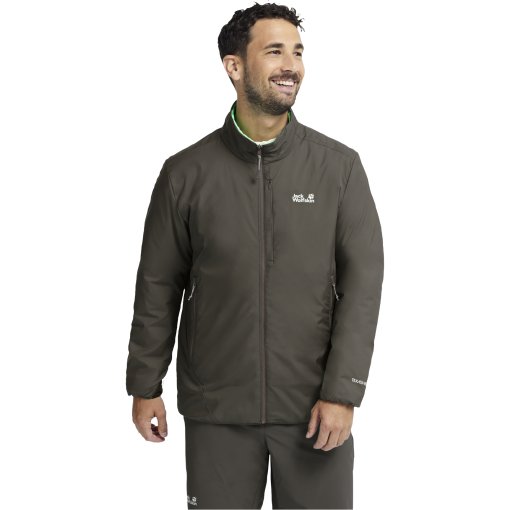 Photo produit de Jack Wolfskin Trail Light Veste thermique 2 en 1 pour hommes - flint