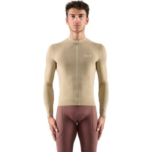 Produktbild von PEdALED E. Langarmtrikot Herren - Beige