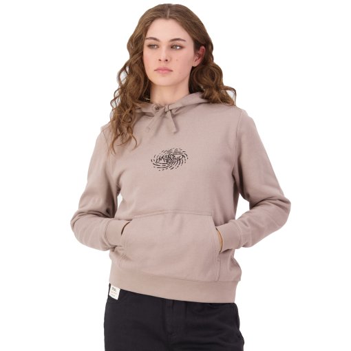 Productfoto van Mons Royale Inversion Merino Hoodie Dames - cinder