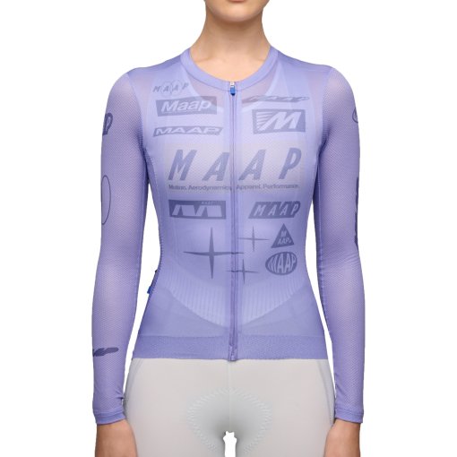 Produktbild von MAAP Drome Pro Air 3.0 Langarmtrikot Damen - lavender