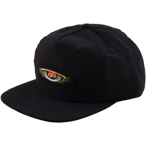 Picture of Troy Lee Designs Unstructured Snapback Cap - Le Cyclops Collection - Black
