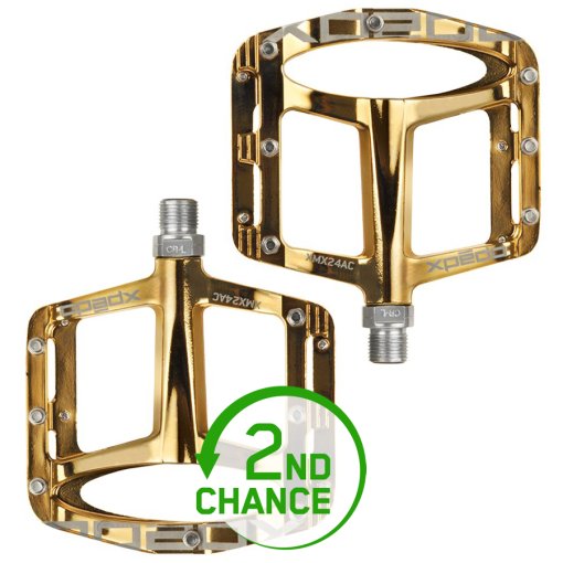 Produktbild von Xpedo Spry+ Flat Pedal - gold slick - B-Ware
