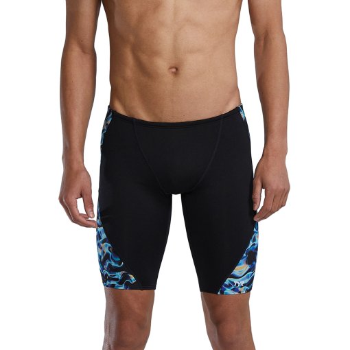 Foto de TYR Bañador Jammer Hombre - Energia Durafast Elite® Blade Splice - azul
