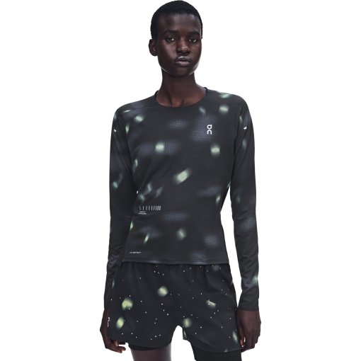 Picture of On Performance Long-T Lumos Running Longsleeve Women - Black