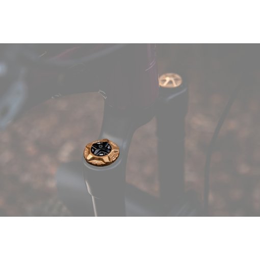 Productfoto van OAK Components HSC-kap voor Fox 34 / 36 / 38 / 40 -verende voorvorken - koper