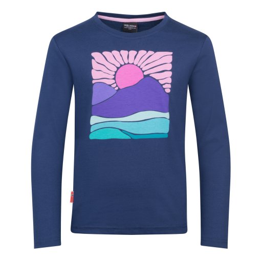 Bild von Trollkids Falketind GOTS Langarmshirt Mädchen - Mystic Blue