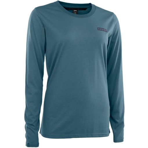 Foto de ION Bike Camiseta de Manga Larga Mujer - S-Logo DR - Cosmic Blue