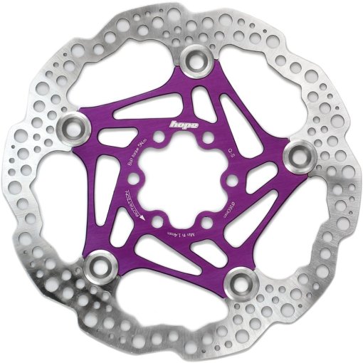 Hope Floating Rotor - 6-Bolt - purple | BIKE24