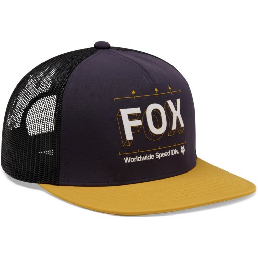 Foto de FOX Image Print Snapback Trucker gorra - plum perfect