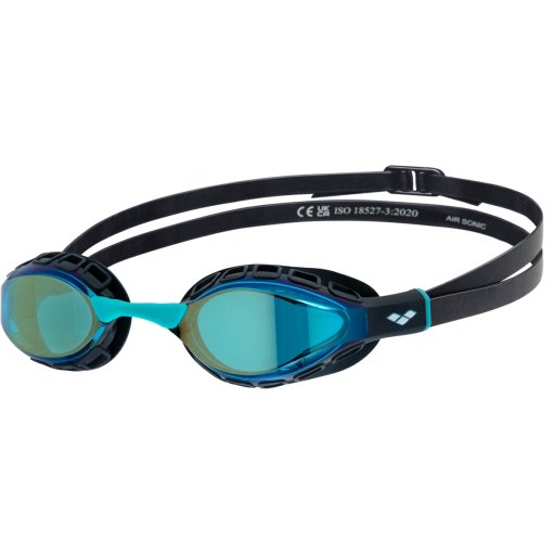 Productfoto van arena Air Sonic Mirror Zwembrillen - Aqua/Black