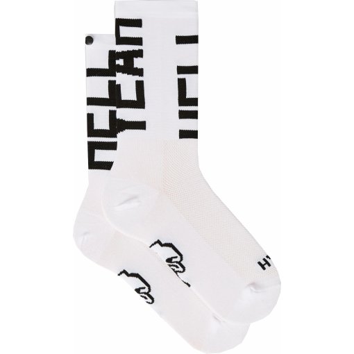 Produktbild von FINGERSCROSSED Hell Yeah 2.0 Fahrradsocken - Weiß #666