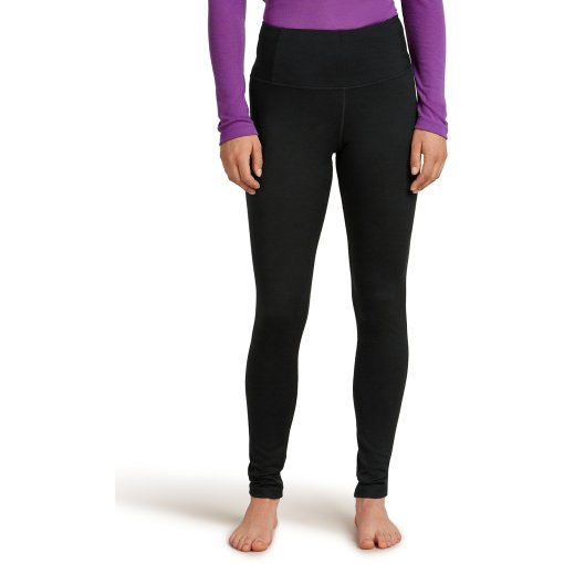 Photo produit de Icebreaker Collant Femme - Merino 200 Oasis High Rise - Noir