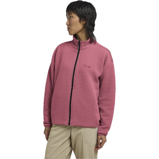 Photo produit de Jack Wolfskin Mogari Full Zip Veste Femme - evening rose