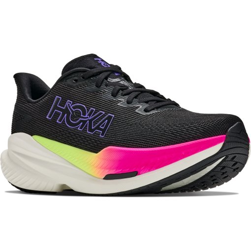 Produktbild von Hoka Mach X 3 Laufschuhe Herren - black / neon nebula