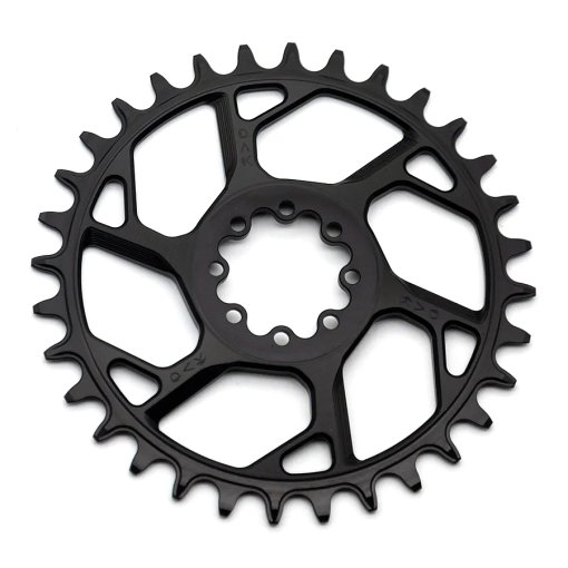 Photo produit de OAK Components Plateau AMULET | Direct Mount (SRAM 8-Bolt) | 3mm Offset | 1x 11/12/13 - noir