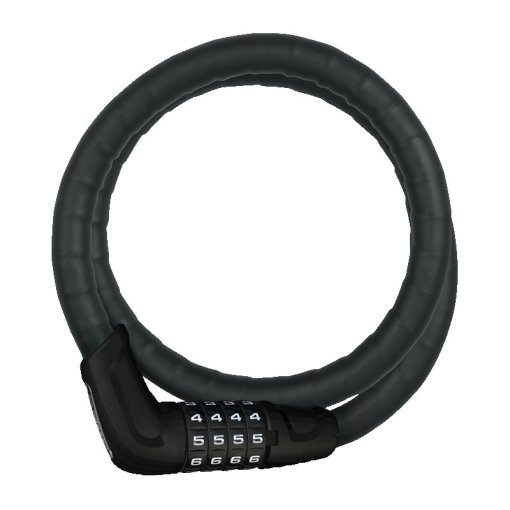 Zdjęcie: ABUS Tresorflex 6615C/85/15 85 cm Pancerna linka zabezpieczająca dla kabla - black
