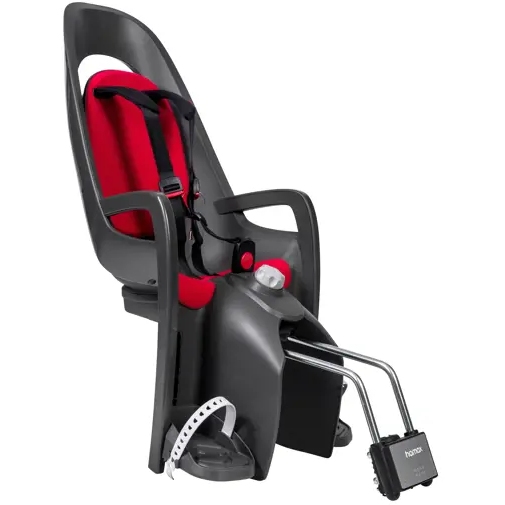 Produktbild von Hamax Caress Fahrrad-Kindersitz - dark grey / red