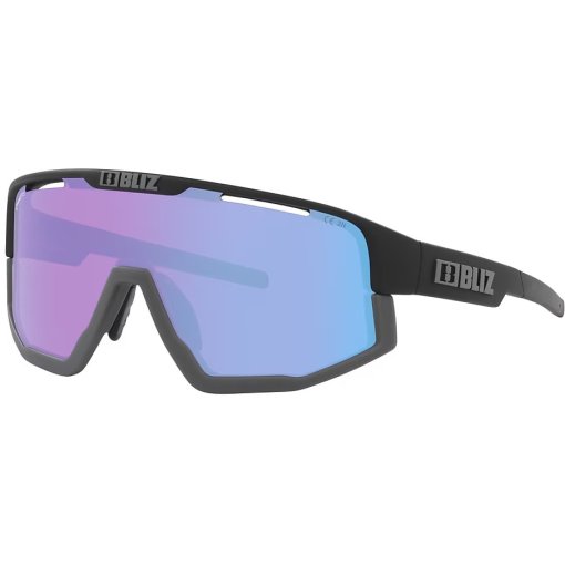 Immagine prodotto da Bliz Occhiali - Fusion Small - Matte Black / Rose Violet Mirror Blue