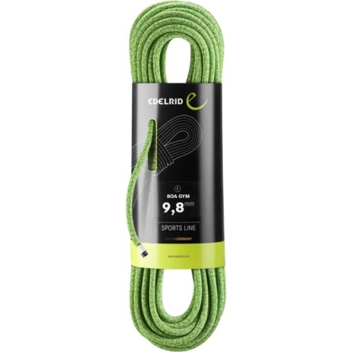 Photo produit de Edelrid Corde Escalade - BOA GYM 9,8 mm - 40 m - oasis