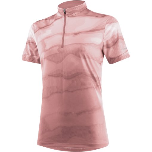 Foto de Löffler Camiseta Ciclismo Half Zip Mujer - Barkly - dusty rose 562