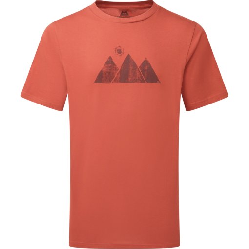 Photo produit de Mountain Equipment Mountain Sun T-shirt pour hommes ME-008546 - etruscan red