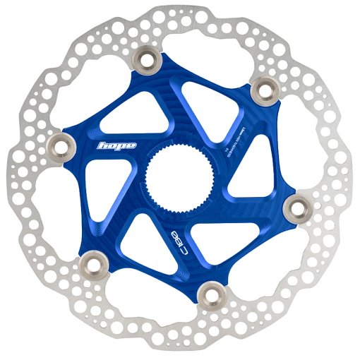 Photo produit de Hope Disque de Frein Flottant MTB - Centerlock - blue