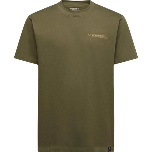Picture of La Sportiva Since 1928 T-Shirt Men - Cypress/Sandstone