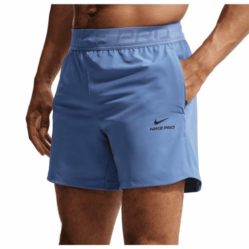 Produktbild von Nike Pro Training Dri-FIT 6&quot; Shorts Herren - indigo storm/black HV0411-459