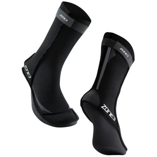 Photo produit de Zone3 Chaussettes de Bain - Neoprene - noir/argenté