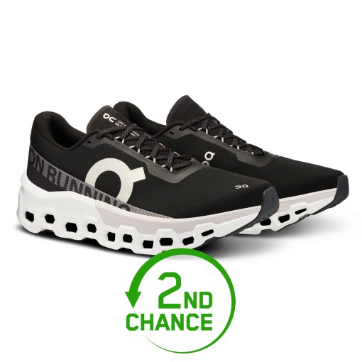 Produktbild von On Cloudmonster 2 Laufschuhe Herren - Black | Frost - B-Ware