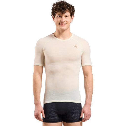 Produktbild von Odlo Performance Wool 140 Seamless Kurzarm-Unterhemd Herren - zero dye melange