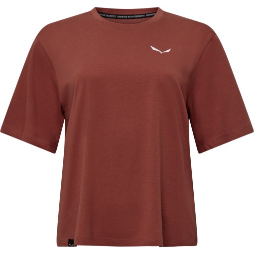 Foto de Salewa Camiseta Mujer - Eagle Sunset Loose - etruscan red 1980