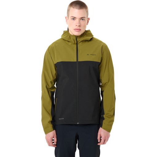 Productfoto van Vaude Moab Regenjas Heren - dark leaf
