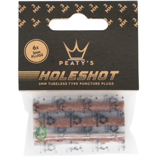 Immagine prodotto da Peaty&#039;s Holeshot Tubeless Puncture Plugger Refill Pack (6x 3mm)
