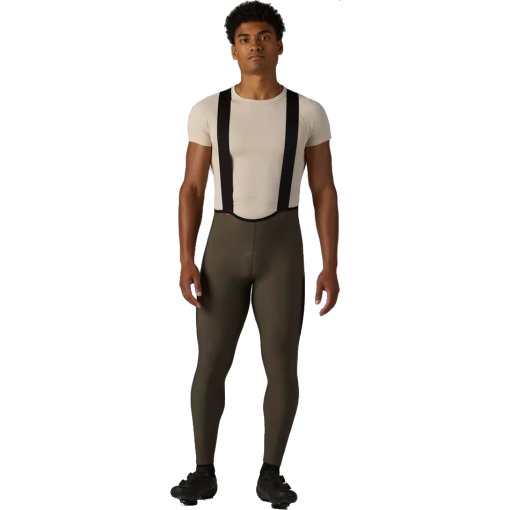 Picture of Velocio LUXE Thermal Bib Tights Men - Black Olive