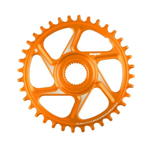Produktbild von Hope R22 E-Bike Kettenblatt | Direct Mount | 55mm Wide | für Bosch Gen.4 - orange