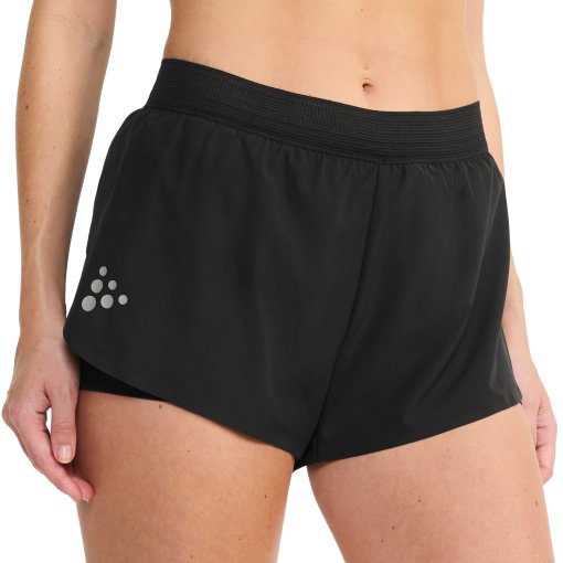 Photo produit de CRAFT Short Sport Femme - Pro Hypervent Split 2 - noir