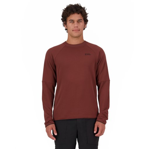 Photo produit de Mons Royale Quad Merino Pullover en polaire pour hommes - sable