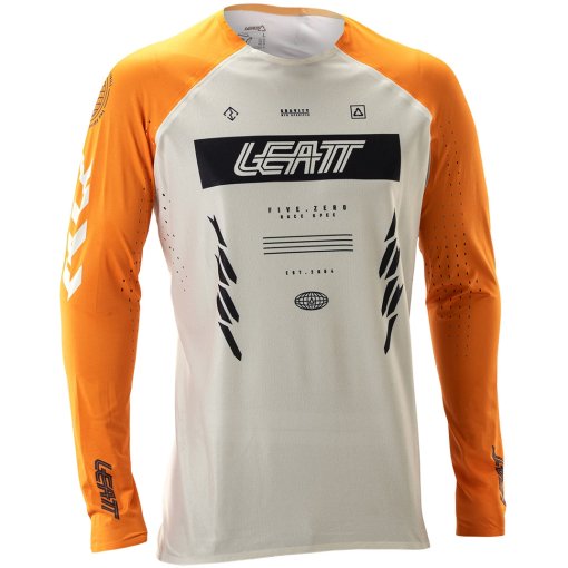 Productfoto van Leatt Gravity 5.0 MTB Lange Mouw Shirt Heren - race yellow
