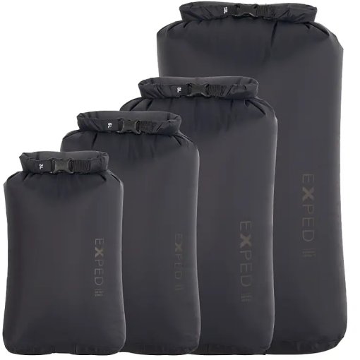 Picture of Exped Drybag Versa Set (3 5 8 13 L) - black