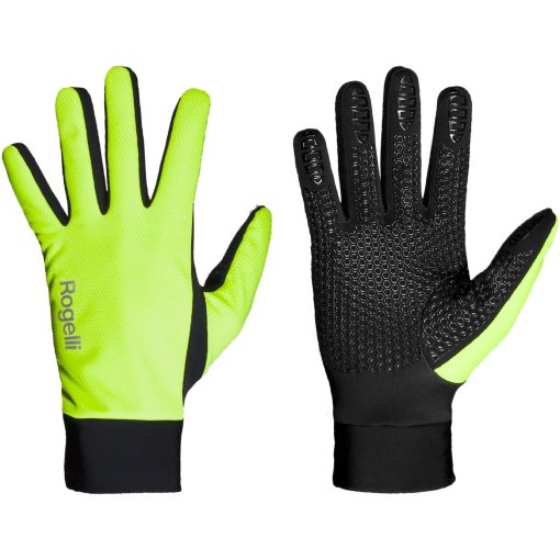 Billede af Rogelli Laval Mid Season LW Windproof Handsker til herrer - Fluor Yellow