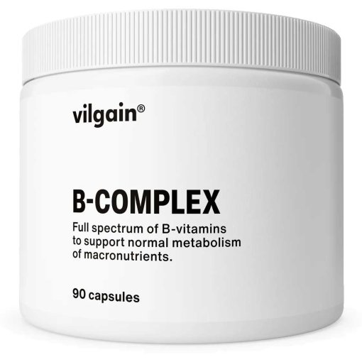 Productfoto van Vilgain B-complex - Voedingssupplement - 90 capsules