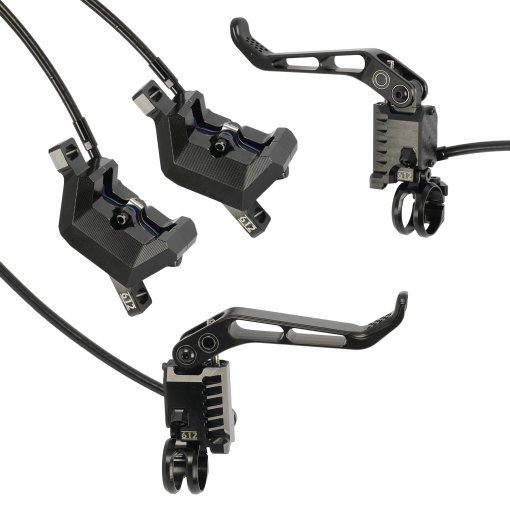 Produktbild von 612 Parts DIE BREMSE RS Scheibenbremsen Set - schwarz