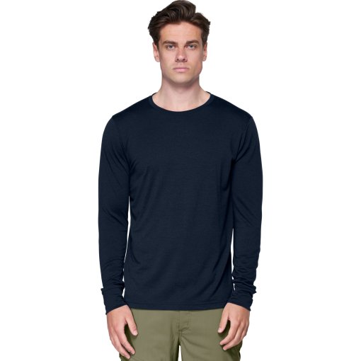 Foto van Devold Classic Shirt met Lange Mouwen Heren - 284A Ink