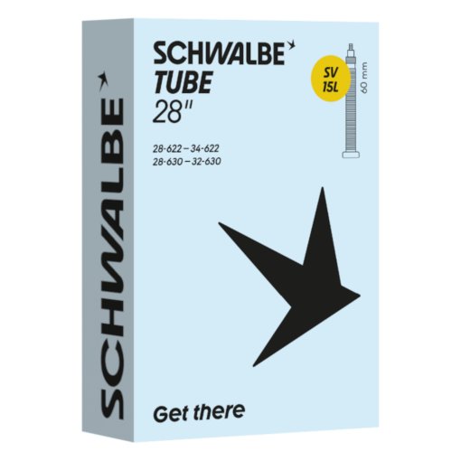 Picture of Schwalbe Inner Tube - No. 15L | 28&quot; - 28/34-622 - 28/32-630 | SV 60mm
