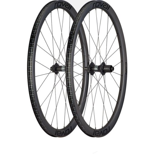 Immagine prodotto da Specialized Roval Rapide C38 28&quot; Set di Ruote Carbonio - Centerlock - 12x100mm | 12x142mm - Satin Carbon/Black