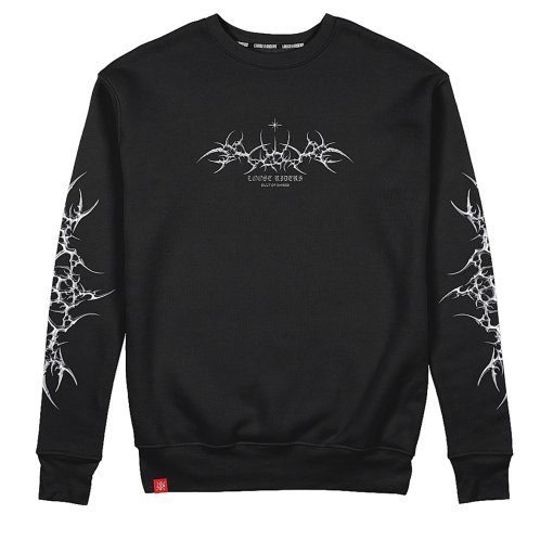 Immagine prodotto da Loose Riders Maglia a Maniche Lunghe Uomo - Tribe - Tribe Black